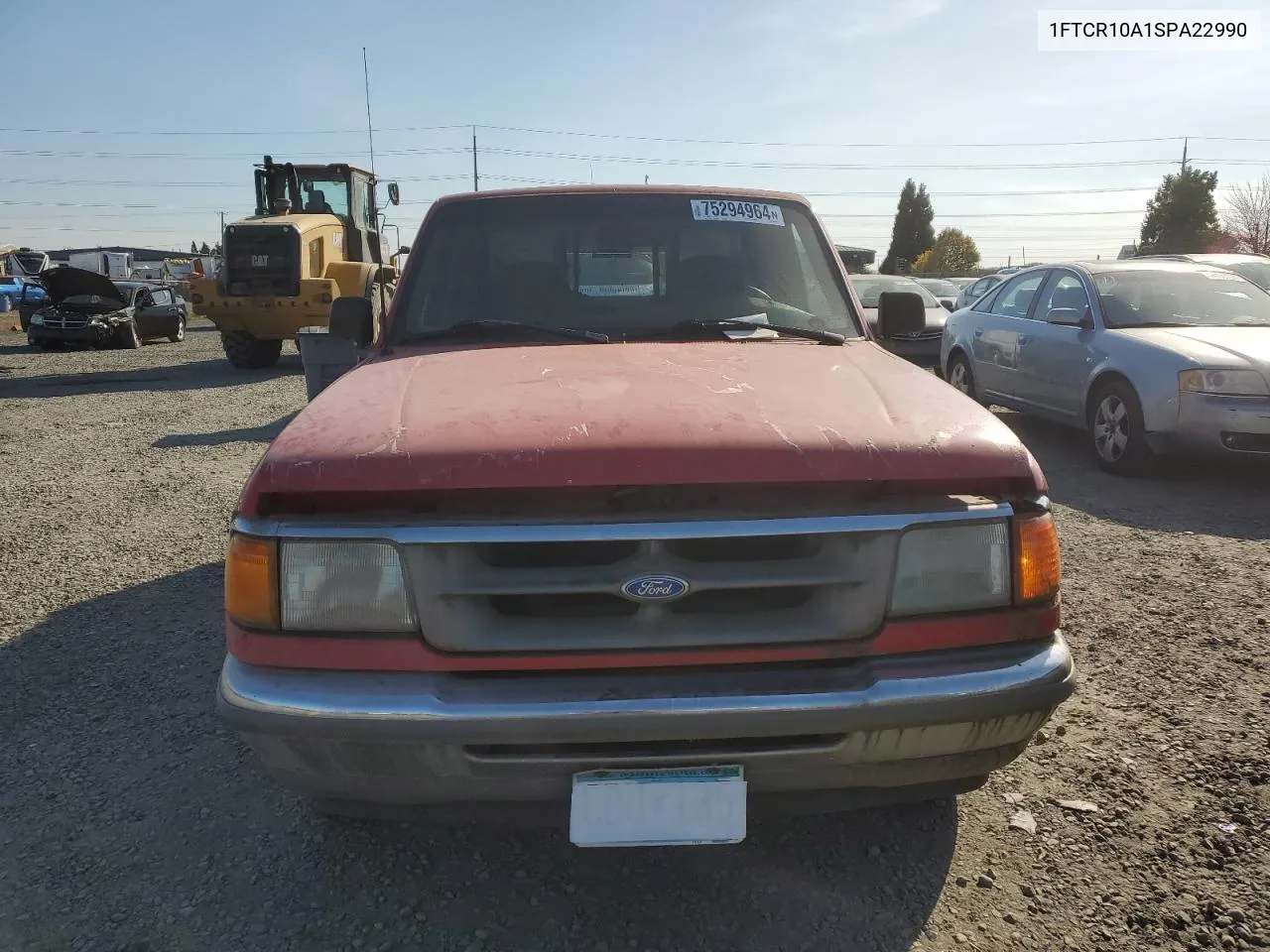 1995 Ford Ranger VIN: 1FTCR10A1SPA22990 Lot: 75294964