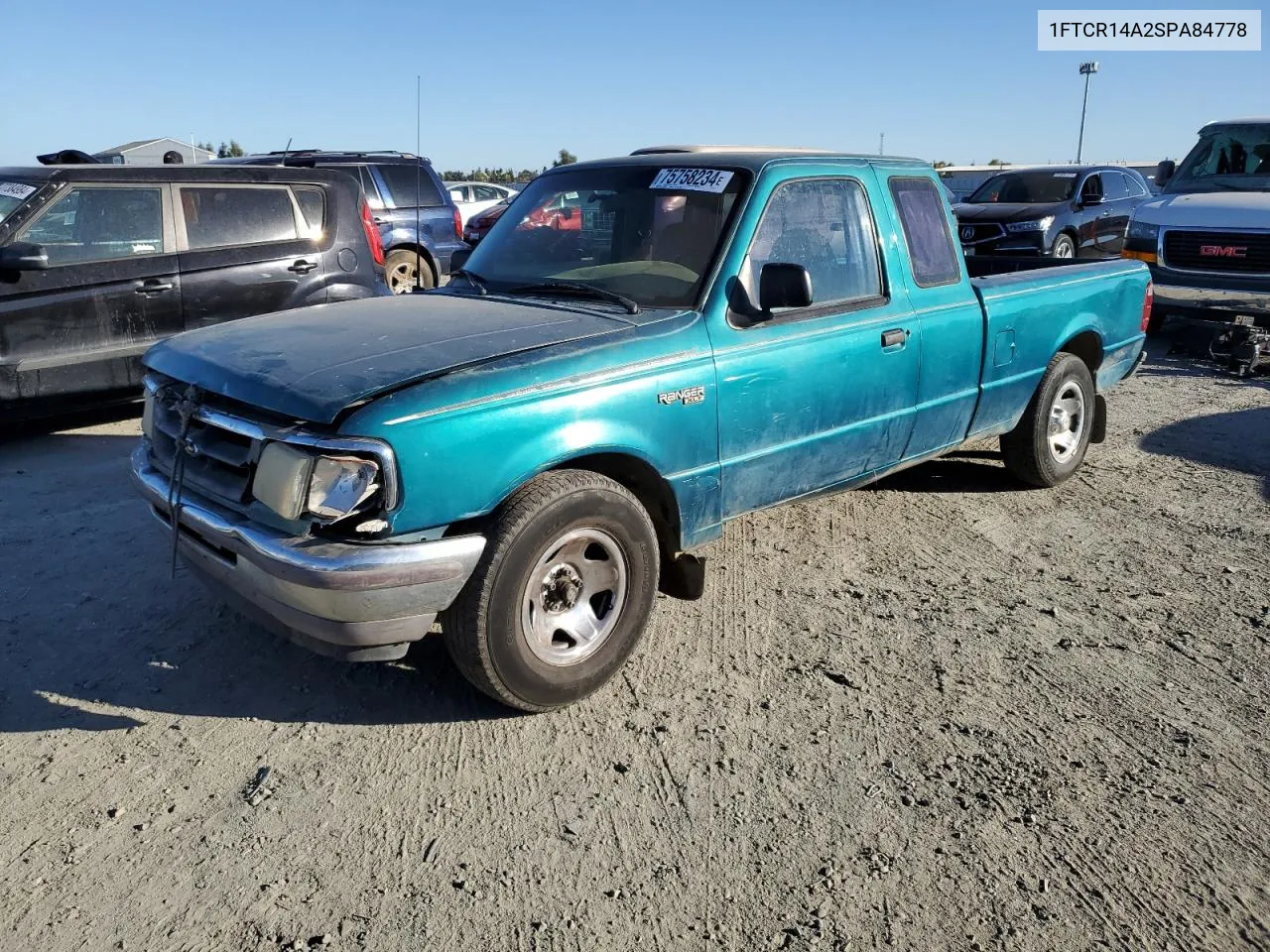 1995 Ford Ranger Super Cab VIN: 1FTCR14A2SPA84778 Lot: 75758234