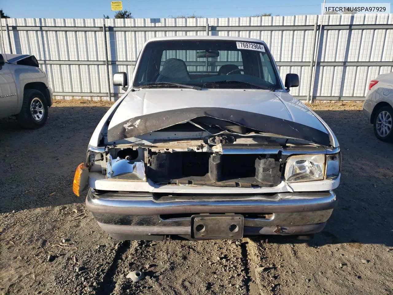 1995 Ford Ranger Super Cab VIN: 1FTCR14U4SPA97929 Lot: 76972904