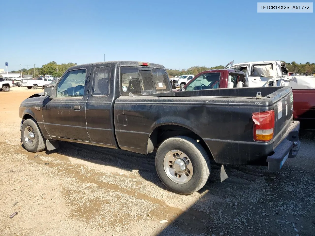 1995 Ford Ranger Super Cab VIN: 1FTCR14X2STA61772 Lot: 77033104