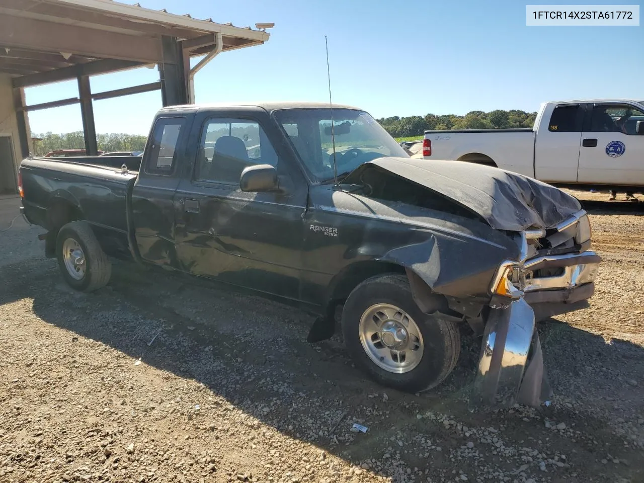 1995 Ford Ranger Super Cab VIN: 1FTCR14X2STA61772 Lot: 77033104