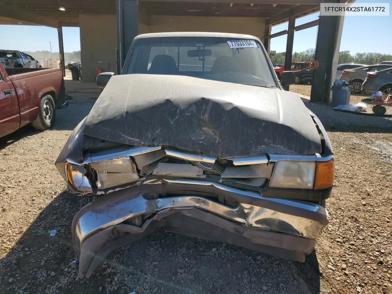 1995 Ford Ranger Super Cab VIN: 1FTCR14X2STA61772 Lot: 77033104