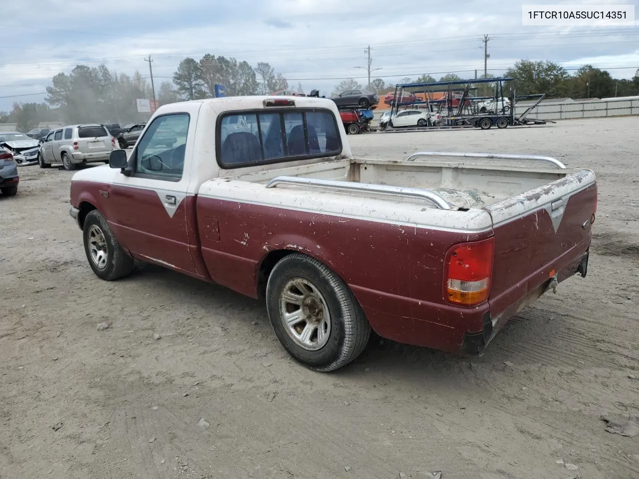 1995 Ford Ranger VIN: 1FTCR10A5SUC14351 Lot: 79433514