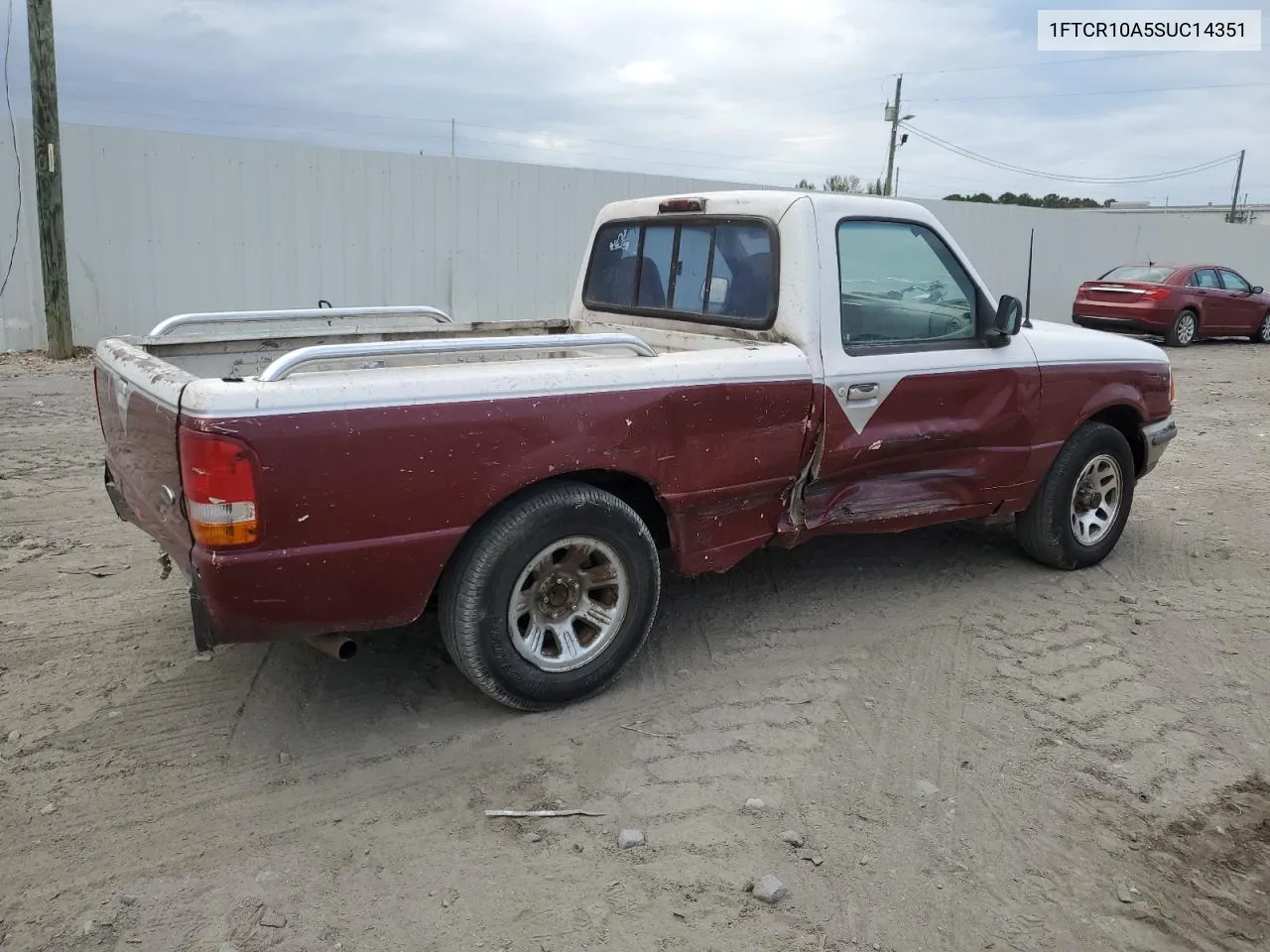 1995 Ford Ranger VIN: 1FTCR10A5SUC14351 Lot: 79433514