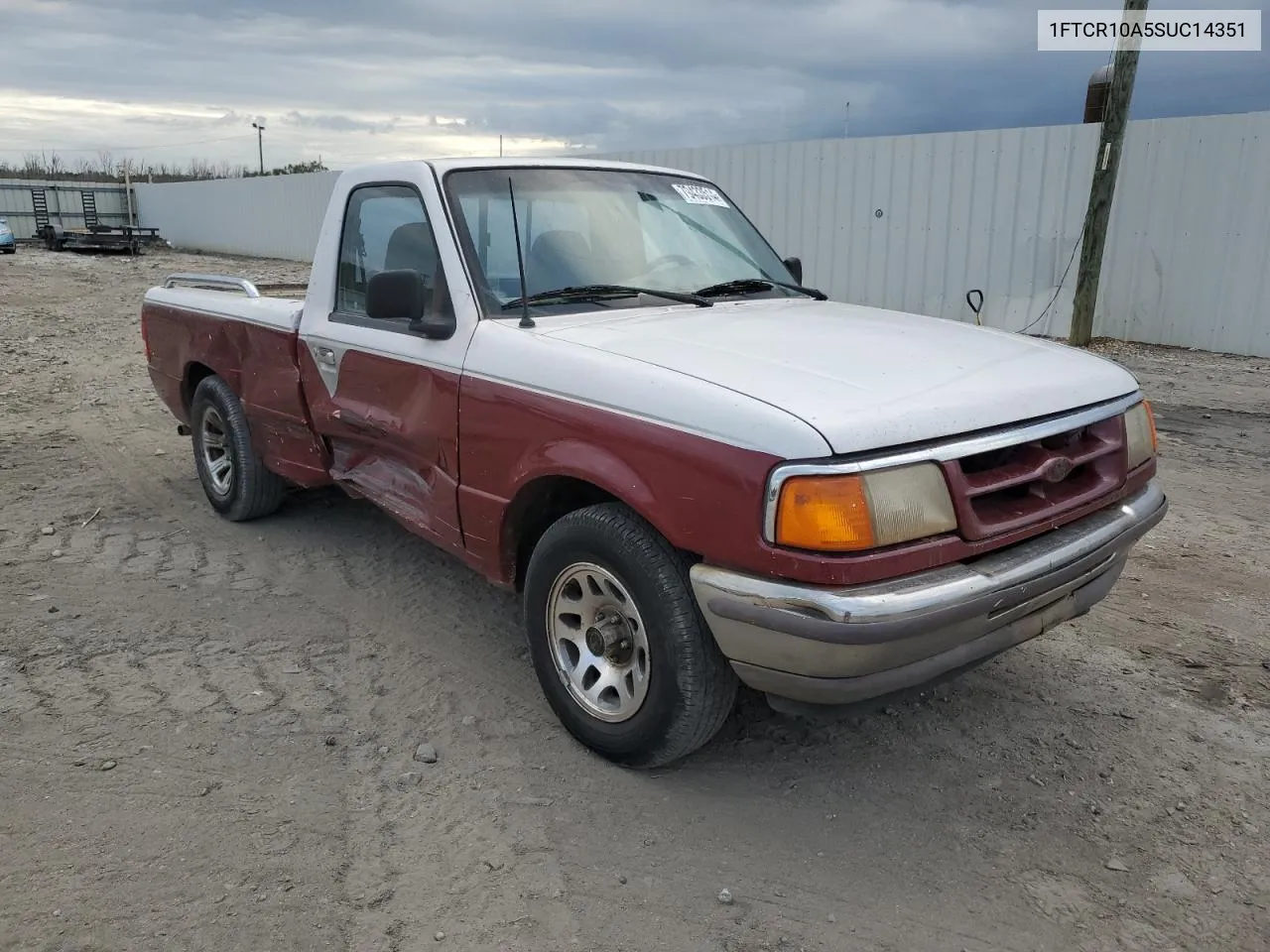 1995 Ford Ranger VIN: 1FTCR10A5SUC14351 Lot: 79433514