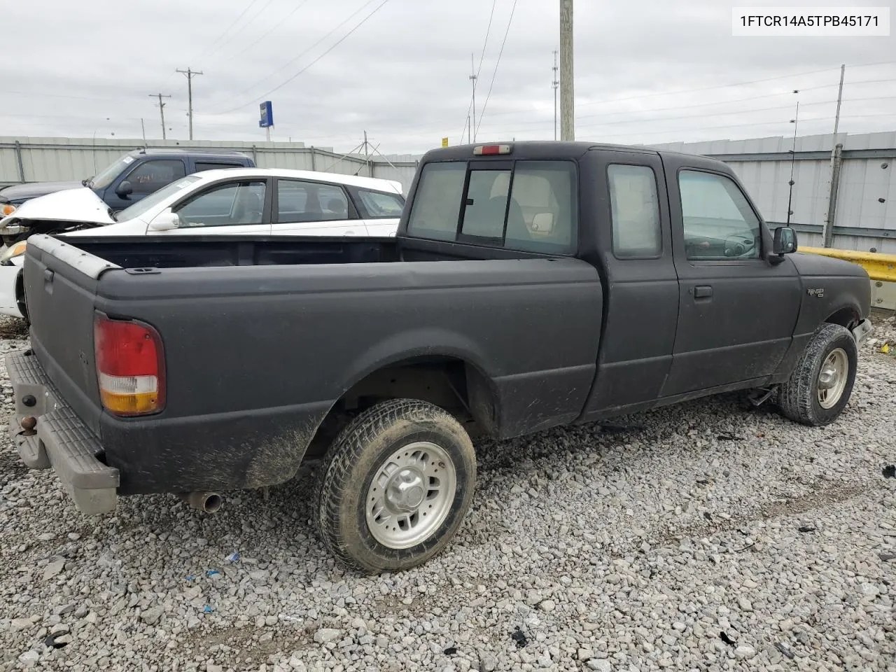 1996 Ford Ranger Super Cab VIN: 1FTCR14A5TPB45171 Lot: 45356754