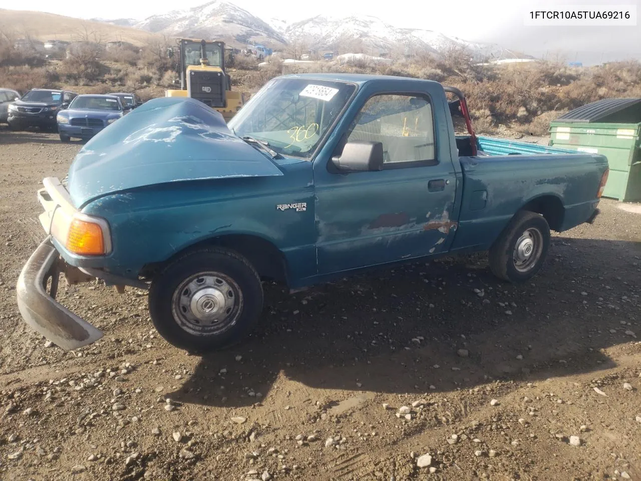 1996 Ford Ranger VIN: 1FTCR10A5TUA69216 Lot: 58464554