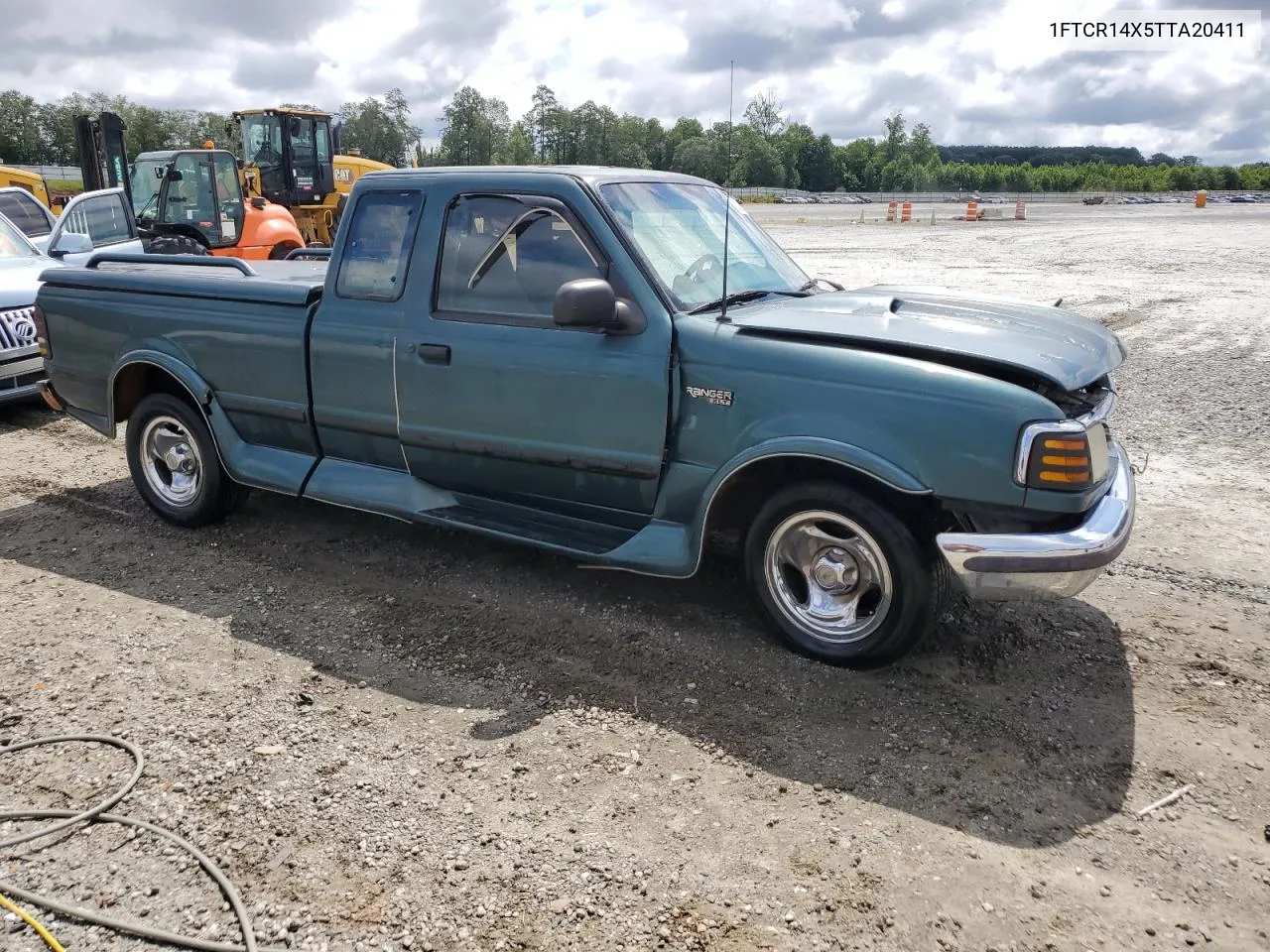 1996 Ford Ranger Super Cab VIN: 1FTCR14X5TTA20411 Lot: 62095194