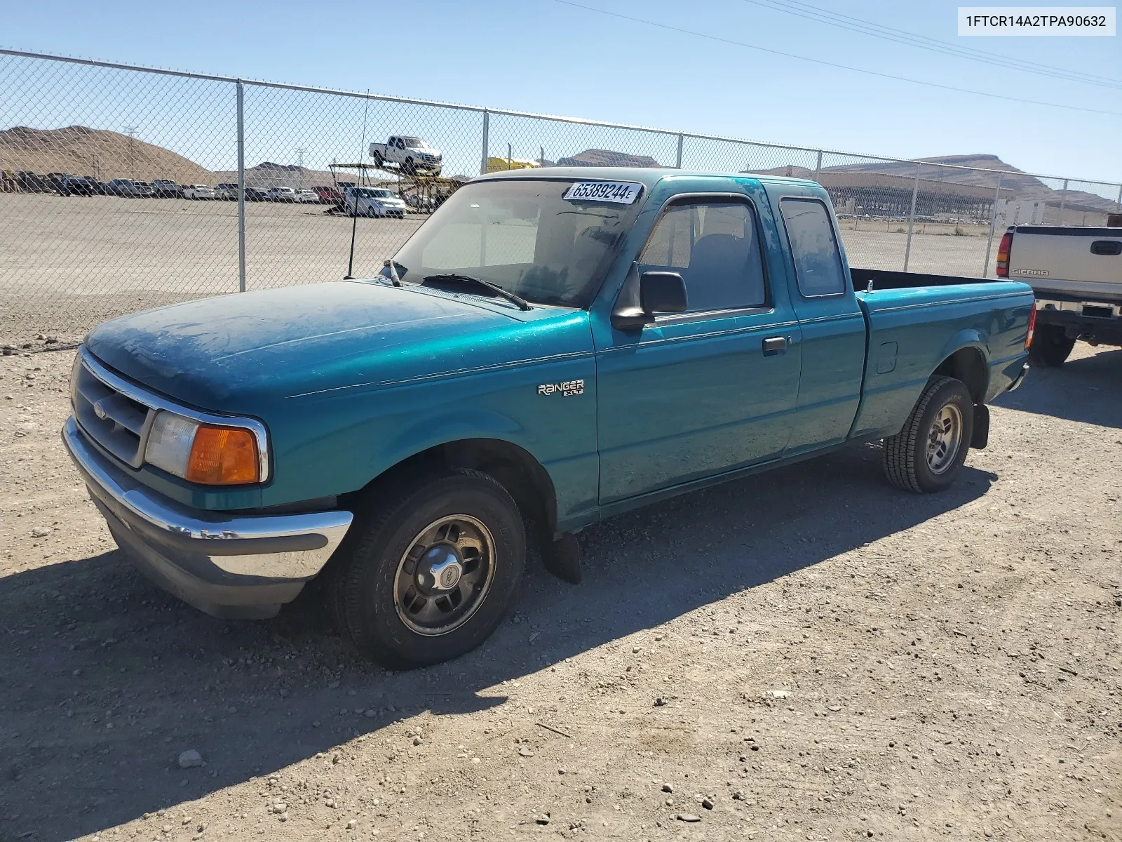 1996 Ford Ranger Super Cab VIN: 1FTCR14A2TPA90632 Lot: 65389244