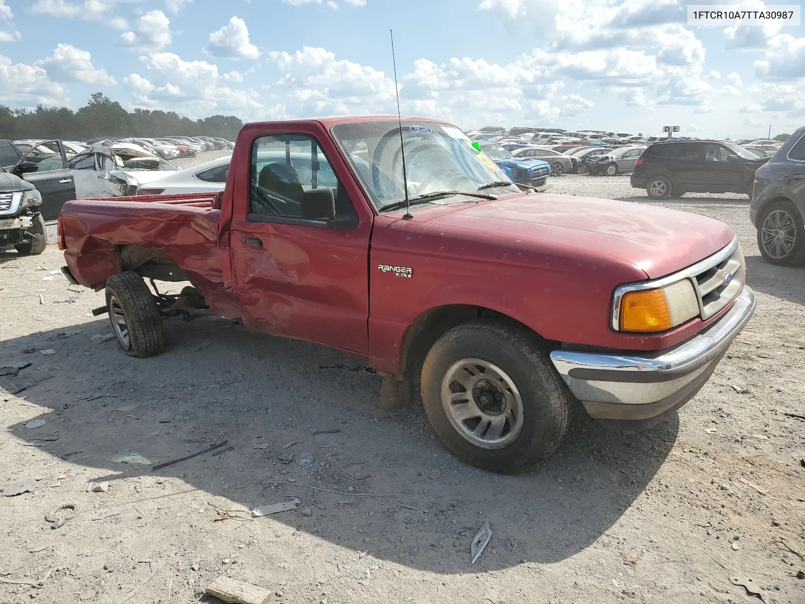 1996 Ford Ranger VIN: 1FTCR10A7TTA30987 Lot: 67141224