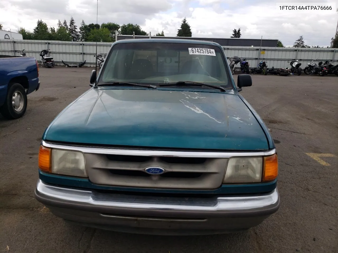 1996 Ford Ranger Super Cab VIN: 1FTCR14A4TPA76666 Lot: 67425784