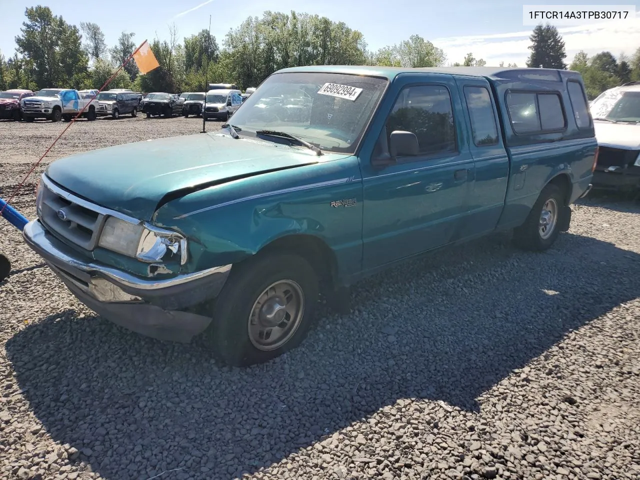 1996 Ford Ranger Super Cab VIN: 1FTCR14A3TPB30717 Lot: 69092994