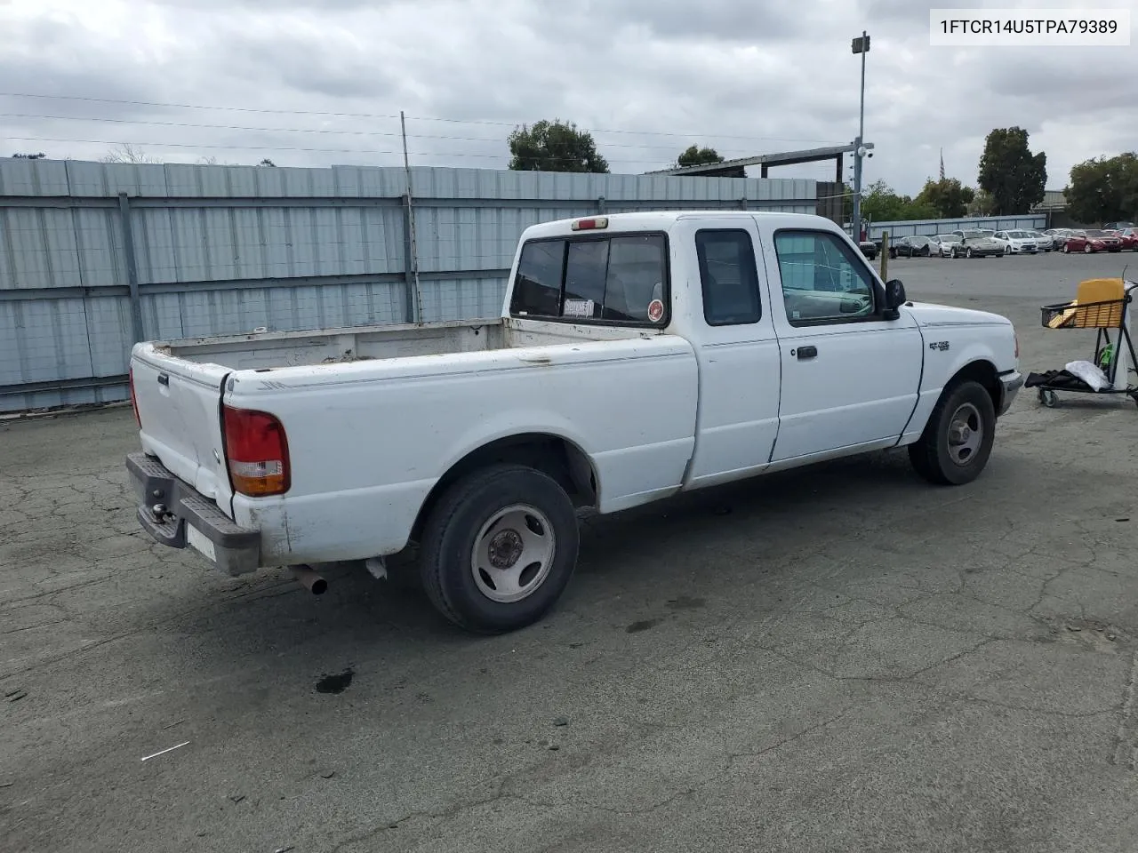 1996 Ford Ranger Super Cab VIN: 1FTCR14U5TPA79389 Lot: 71578004