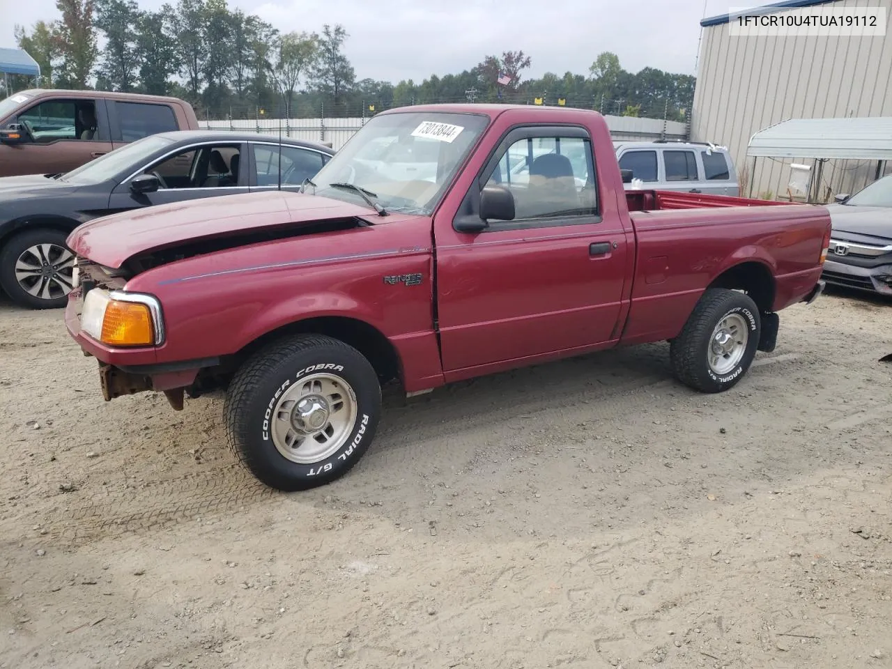 1996 Ford Ranger VIN: 1FTCR10U4TUA19112 Lot: 73013844