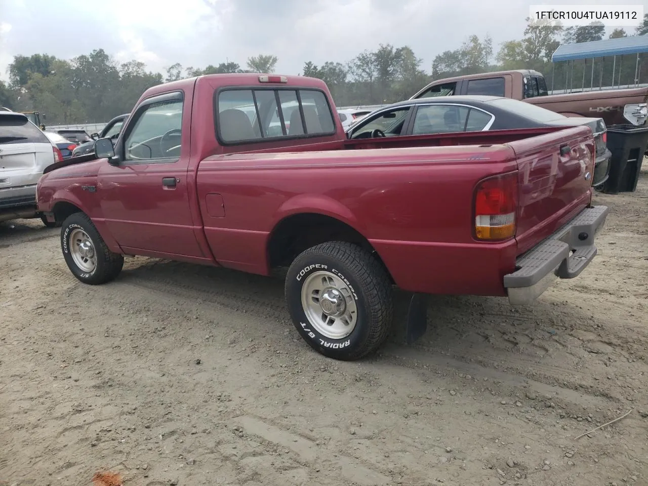 1996 Ford Ranger VIN: 1FTCR10U4TUA19112 Lot: 73013844