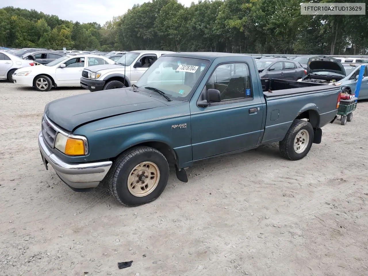 1996 Ford Ranger VIN: 1FTCR10A2TUD13629 Lot: 73278704