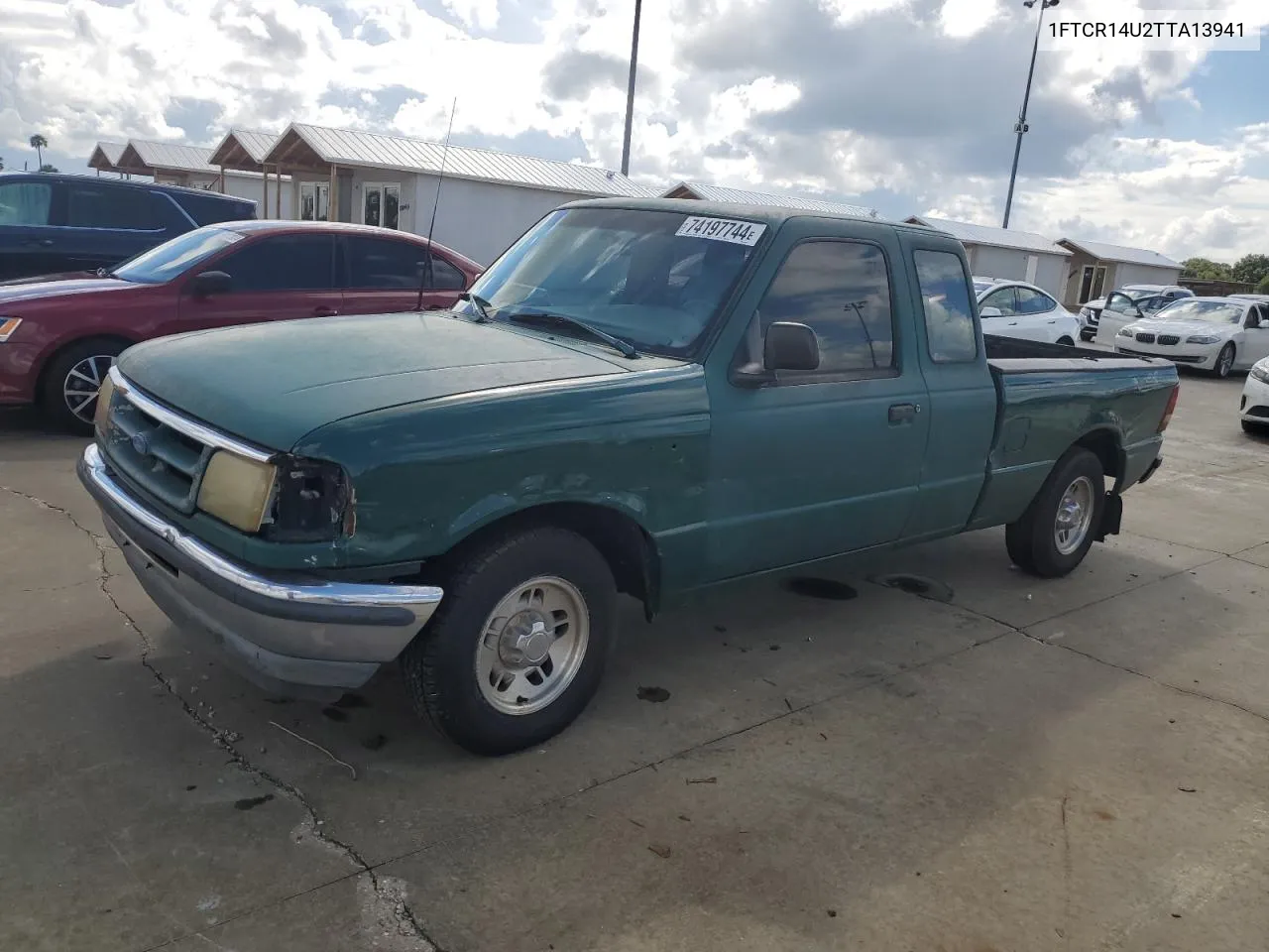 1996 Ford Ranger Super Cab VIN: 1FTCR14U2TTA13941 Lot: 74197744