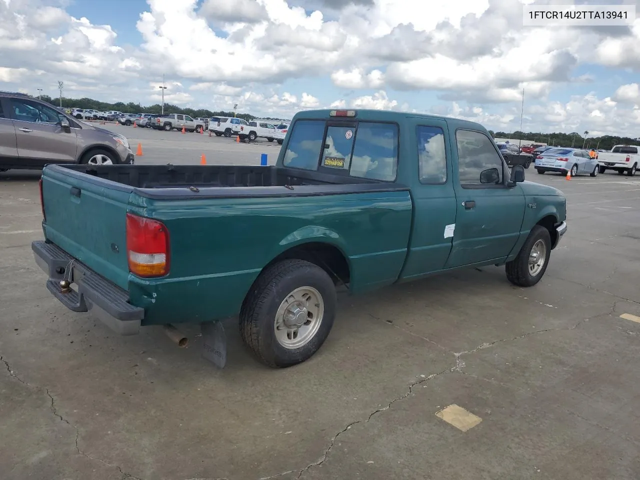 1996 Ford Ranger Super Cab VIN: 1FTCR14U2TTA13941 Lot: 74197744