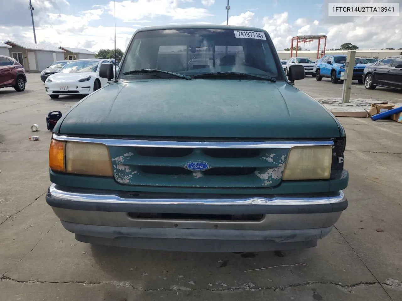 1996 Ford Ranger Super Cab VIN: 1FTCR14U2TTA13941 Lot: 74197744