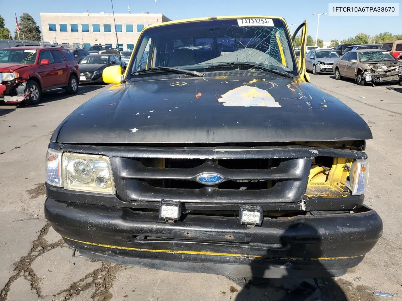 1996 Ford Ranger VIN: 1FTCR10A6TPA38670 Lot: 74734254