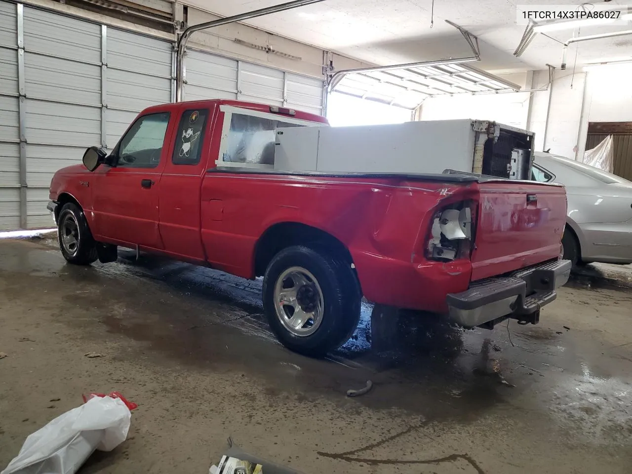 1996 Ford Ranger Super Cab VIN: 1FTCR14X3TPA86027 Lot: 74843694