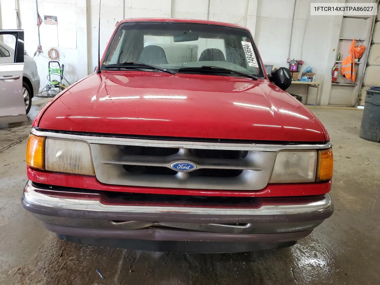 1996 Ford Ranger Super Cab VIN: 1FTCR14X3TPA86027 Lot: 74843694