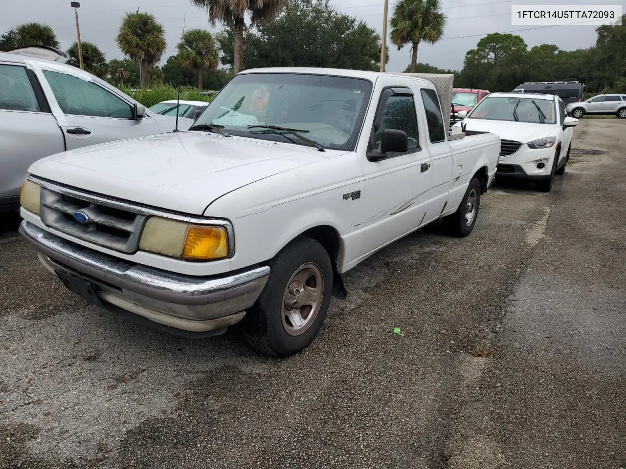 1996 Ford Ranger Super Cab VIN: 1FTCR14U5TTA72093 Lot: 74939474