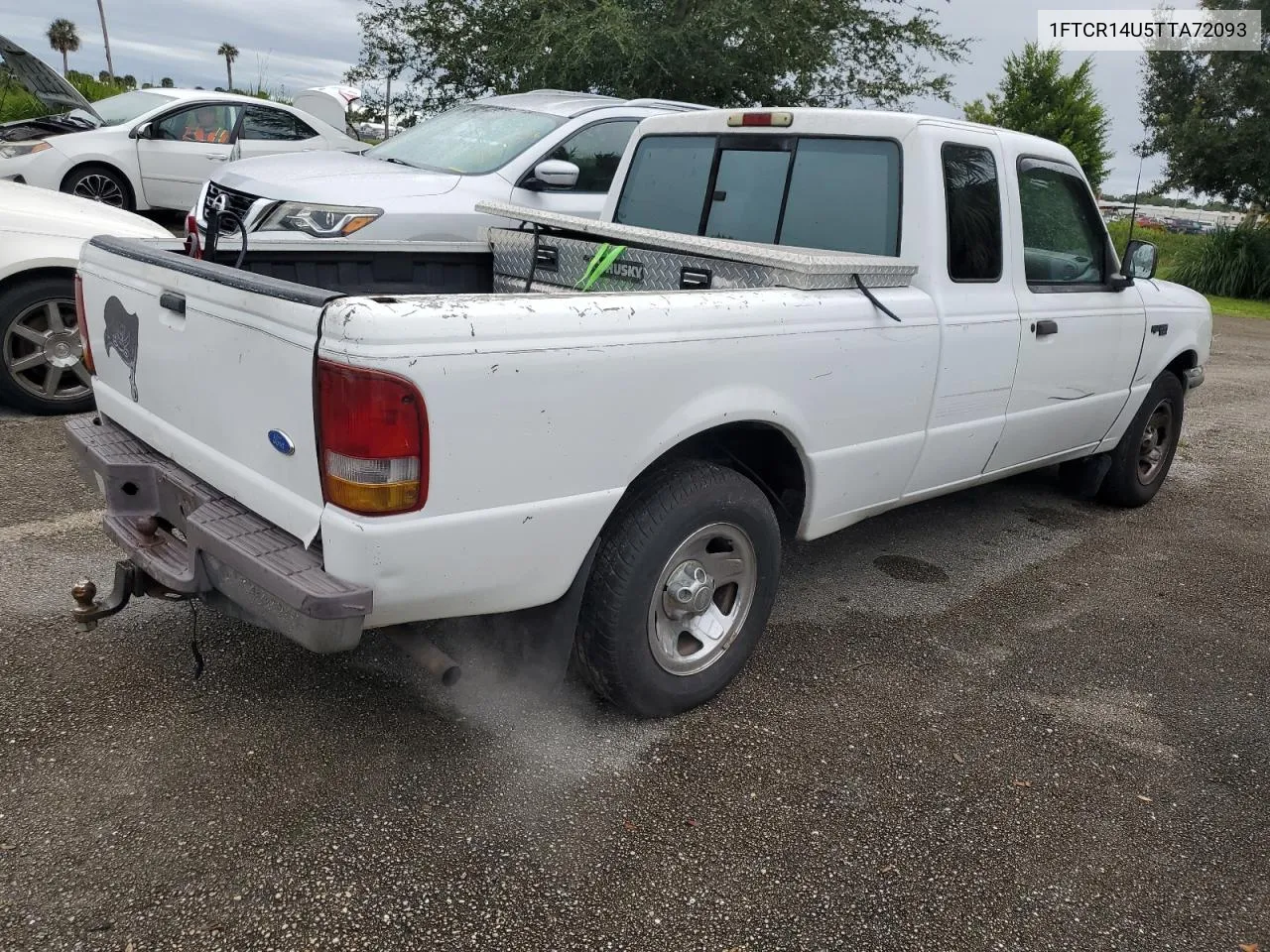 1996 Ford Ranger Super Cab VIN: 1FTCR14U5TTA72093 Lot: 74939474