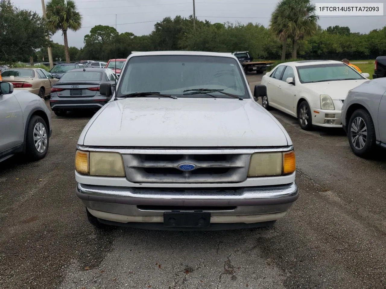 1996 Ford Ranger Super Cab VIN: 1FTCR14U5TTA72093 Lot: 74939474