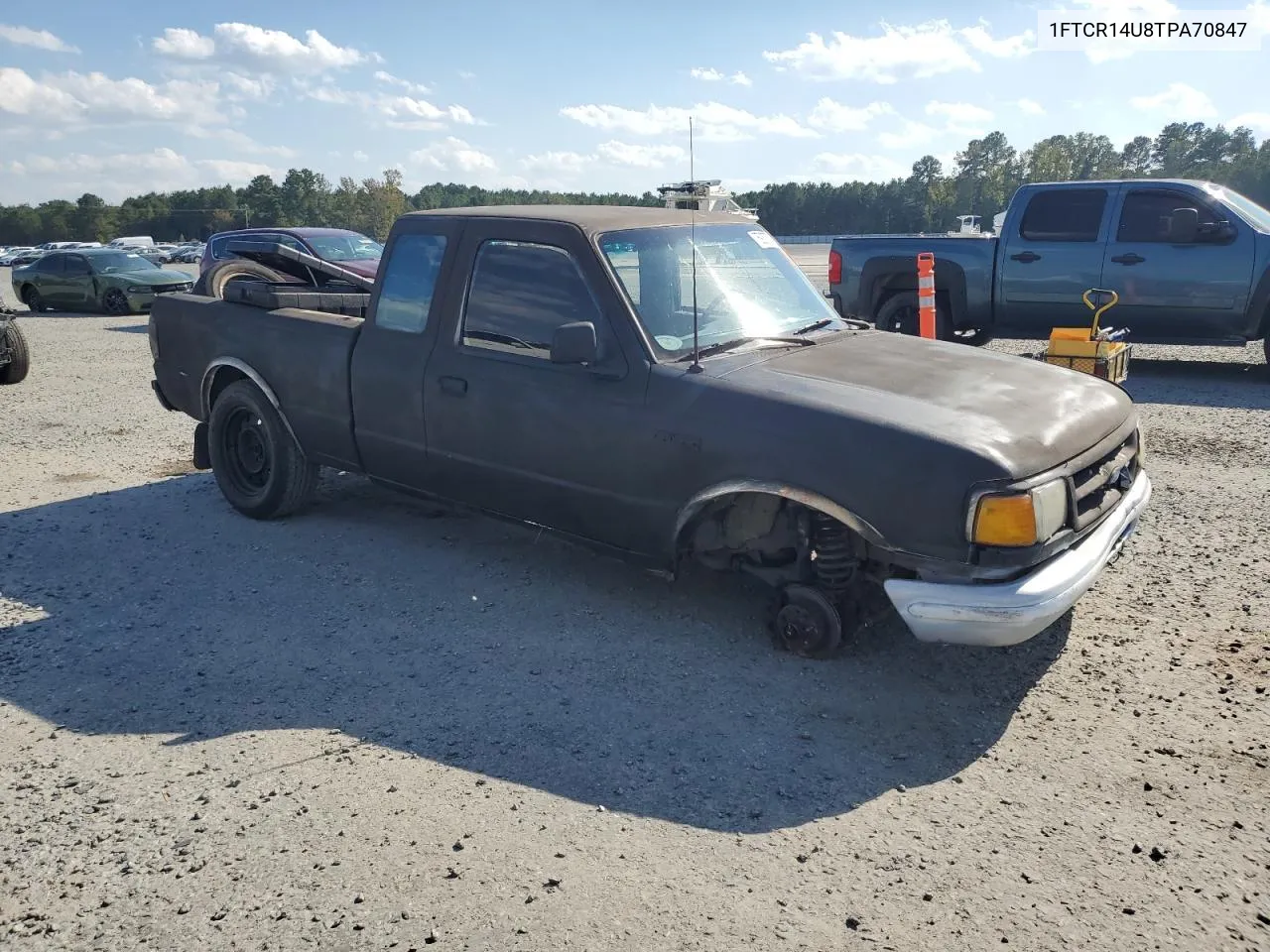 1996 Ford Ranger Super Cab VIN: 1FTCR14U8TPA70847 Lot: 75937734