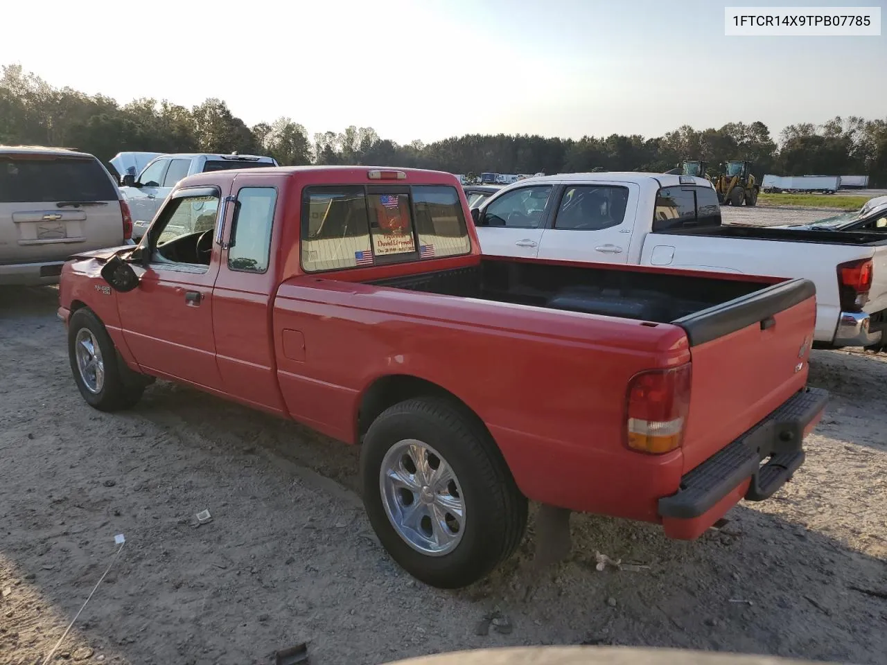 1996 Ford Ranger Super Cab VIN: 1FTCR14X9TPB07785 Lot: 75954684