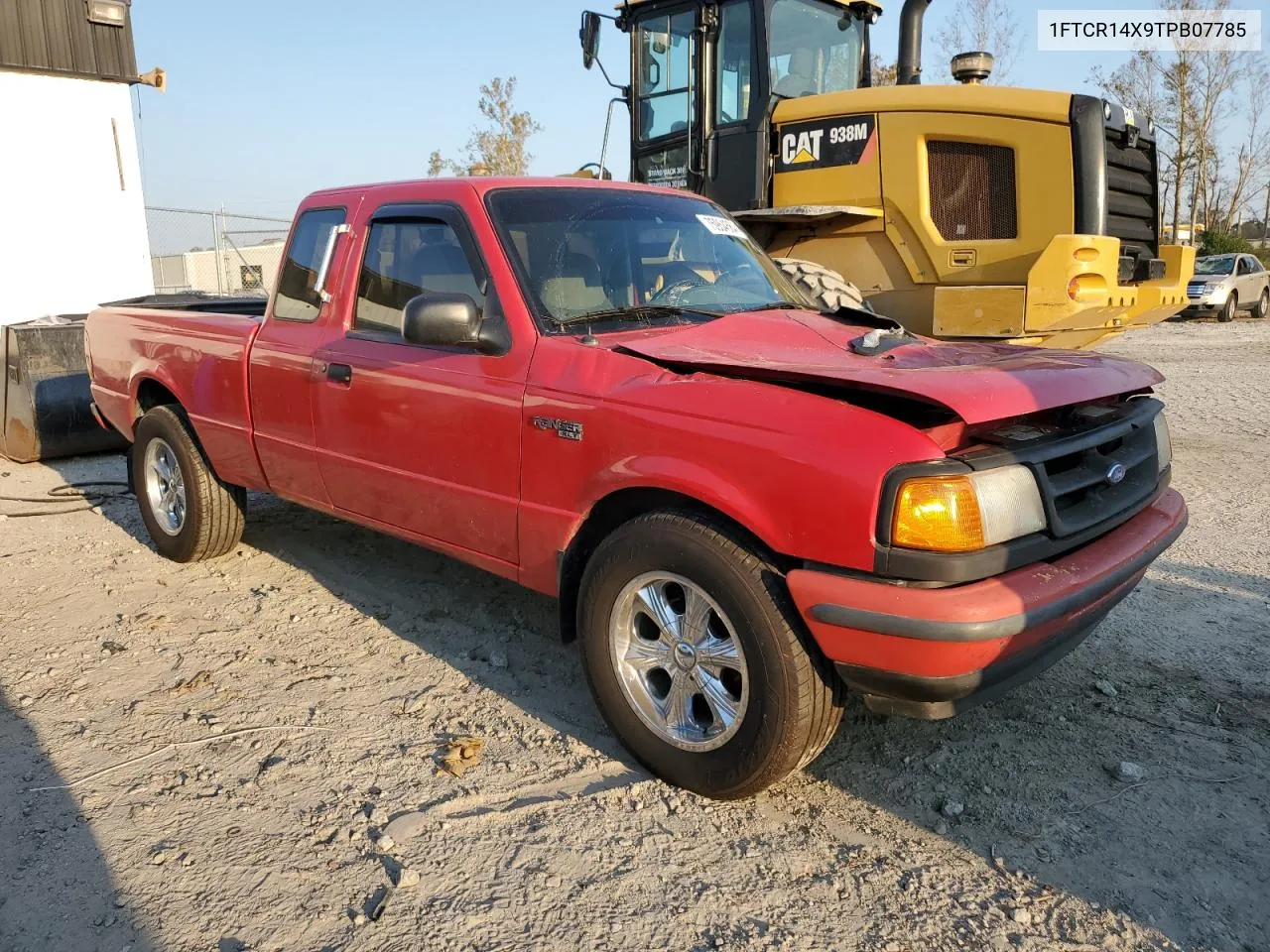 1996 Ford Ranger Super Cab VIN: 1FTCR14X9TPB07785 Lot: 75954684