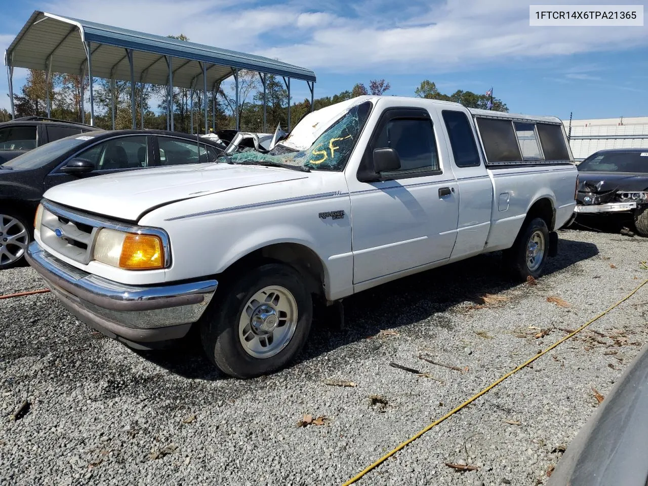 1996 Ford Ranger Super Cab VIN: 1FTCR14X6TPA21365 Lot: 76412404