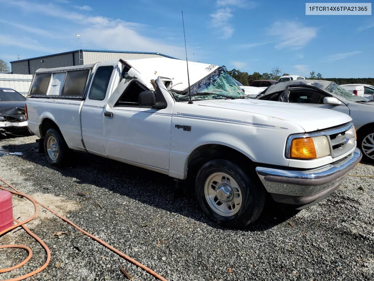 1996 Ford Ranger Super Cab VIN: 1FTCR14X6TPA21365 Lot: 76412404