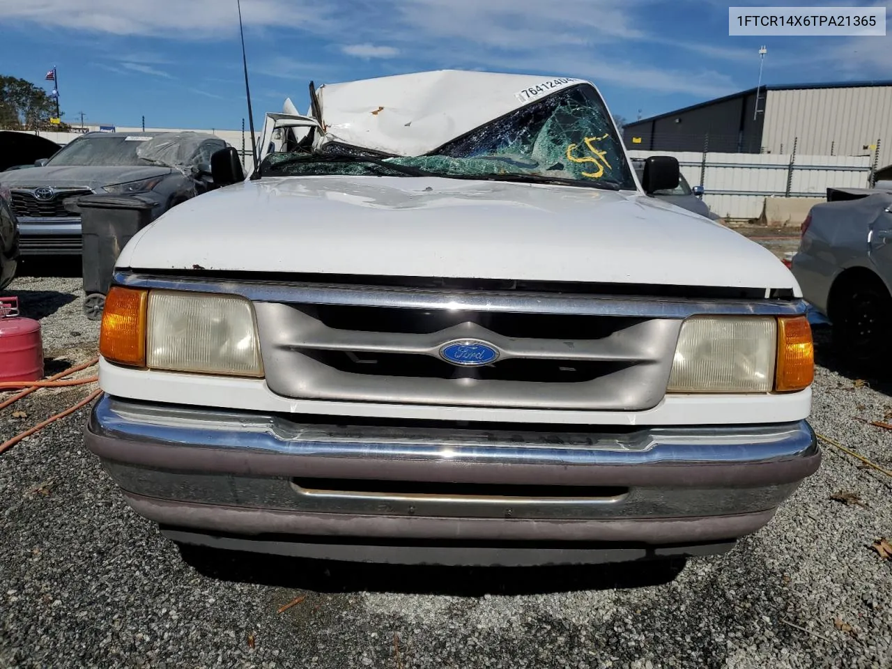 1996 Ford Ranger Super Cab VIN: 1FTCR14X6TPA21365 Lot: 76412404