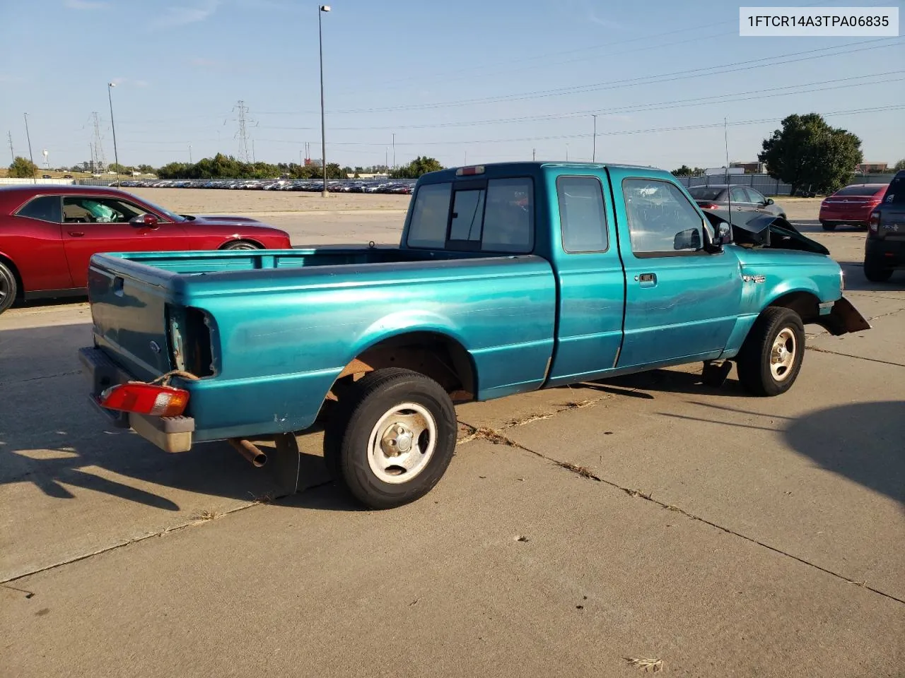 1996 Ford Ranger Super Cab VIN: 1FTCR14A3TPA06835 Lot: 76551974