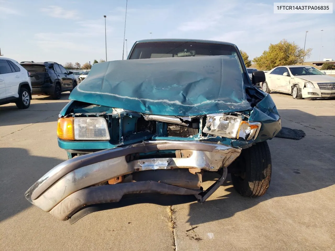 1996 Ford Ranger Super Cab VIN: 1FTCR14A3TPA06835 Lot: 76551974