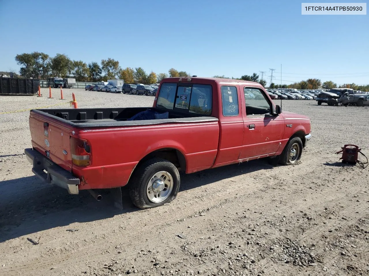 1996 Ford Ranger Super Cab VIN: 1FTCR14A4TPB50930 Lot: 77914924