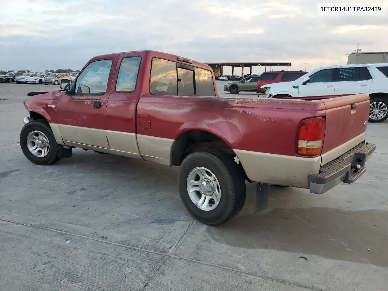 1996 Ford Ranger Super Cab VIN: 1FTCR14U1TPA32439 Lot: 78201704