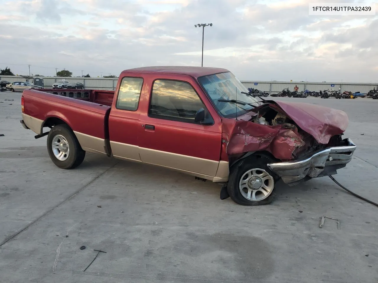 1996 Ford Ranger Super Cab VIN: 1FTCR14U1TPA32439 Lot: 78201704