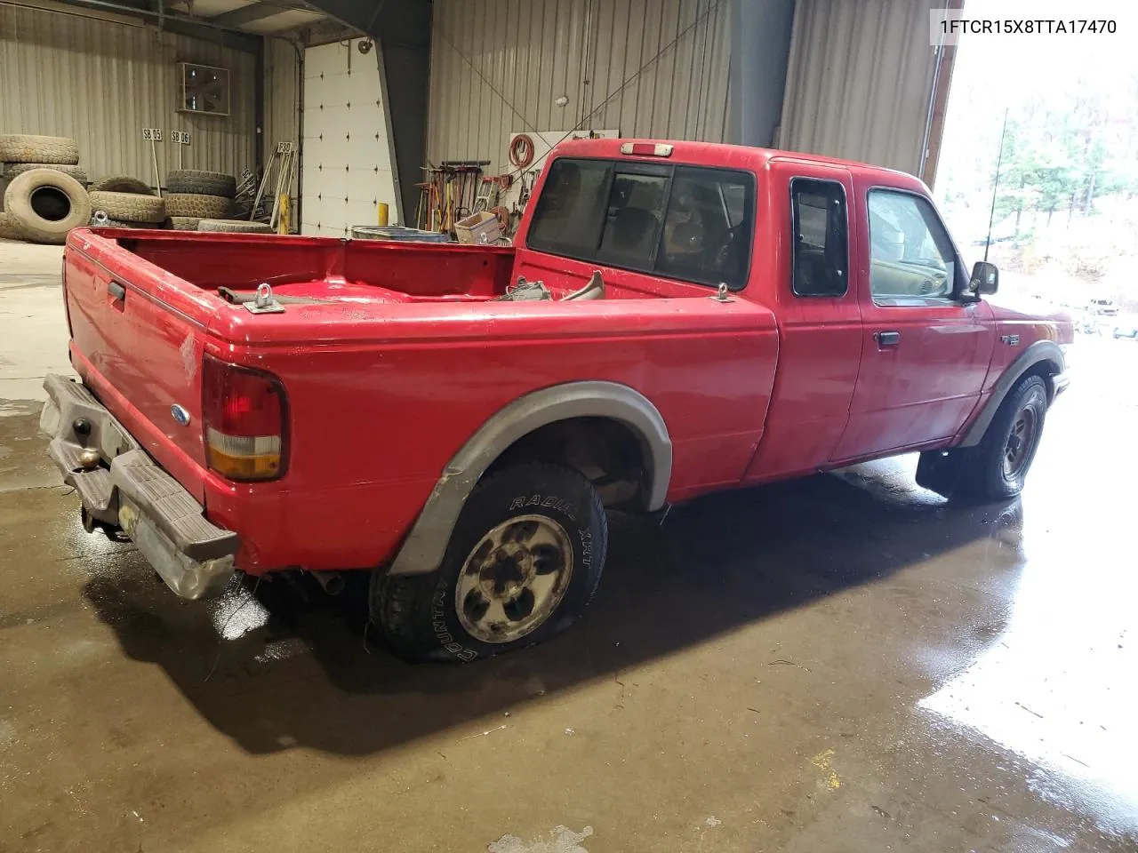 1996 Ford Ranger Super Cab VIN: 1FTCR15X8TTA17470 Lot: 79801334