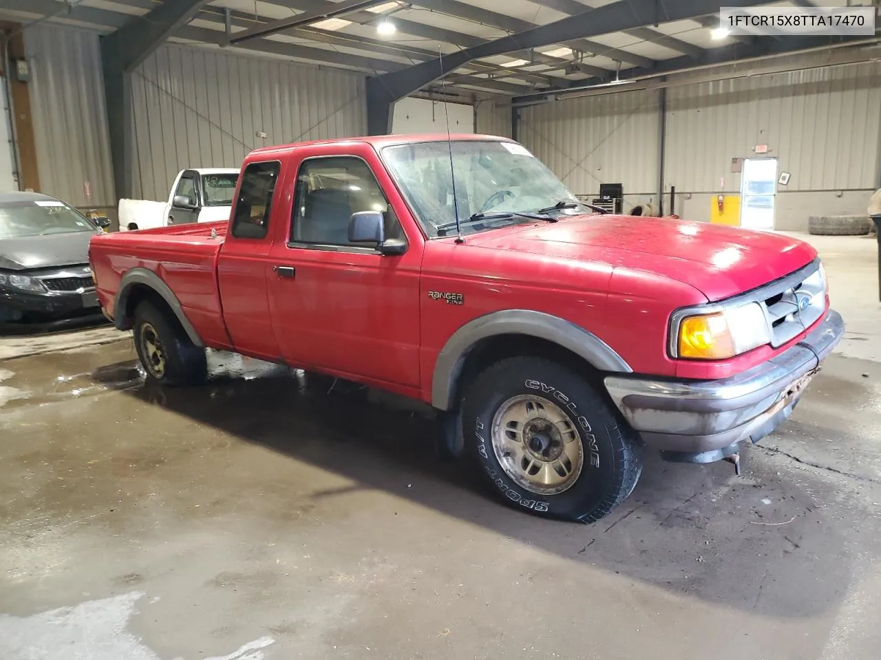 1996 Ford Ranger Super Cab VIN: 1FTCR15X8TTA17470 Lot: 79801334