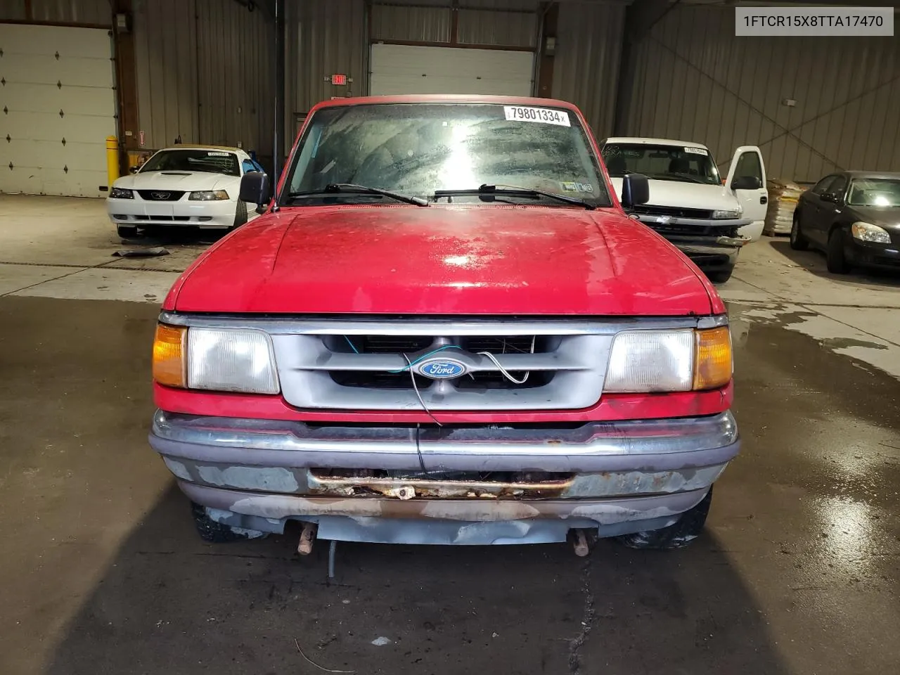 1996 Ford Ranger Super Cab VIN: 1FTCR15X8TTA17470 Lot: 79801334