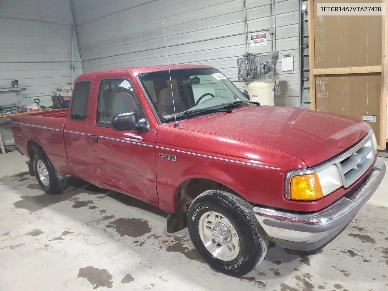 1997 Ford Ranger Super Cab VIN: 1FTCR14A7VTA27438 Lot: 51009664