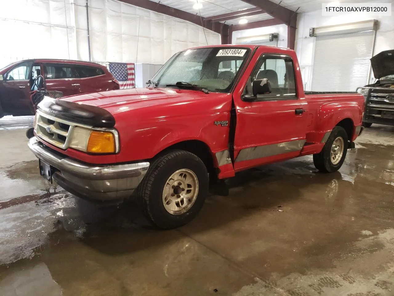 1997 Ford Ranger VIN: 1FTCR10AXVPB12000 Lot: 70931804