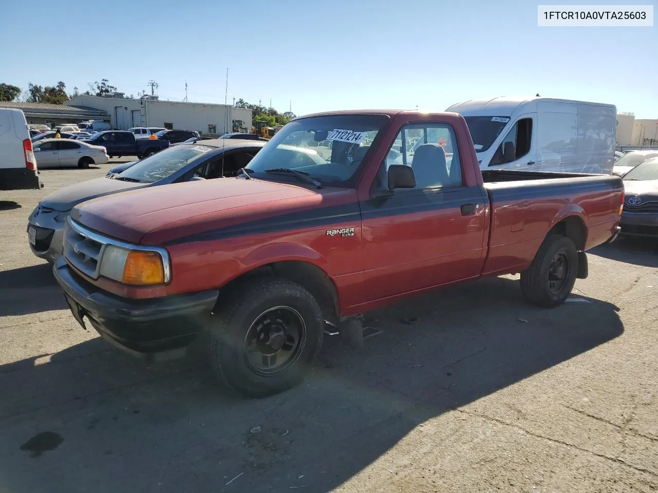 1997 Ford Ranger VIN: 1FTCR10A0VTA25603 Lot: 71121214