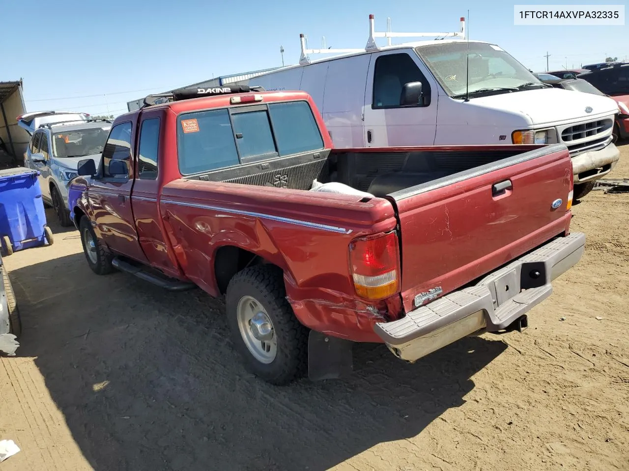 1997 Ford Ranger Super Cab VIN: 1FTCR14AXVPA32335 Lot: 72063584