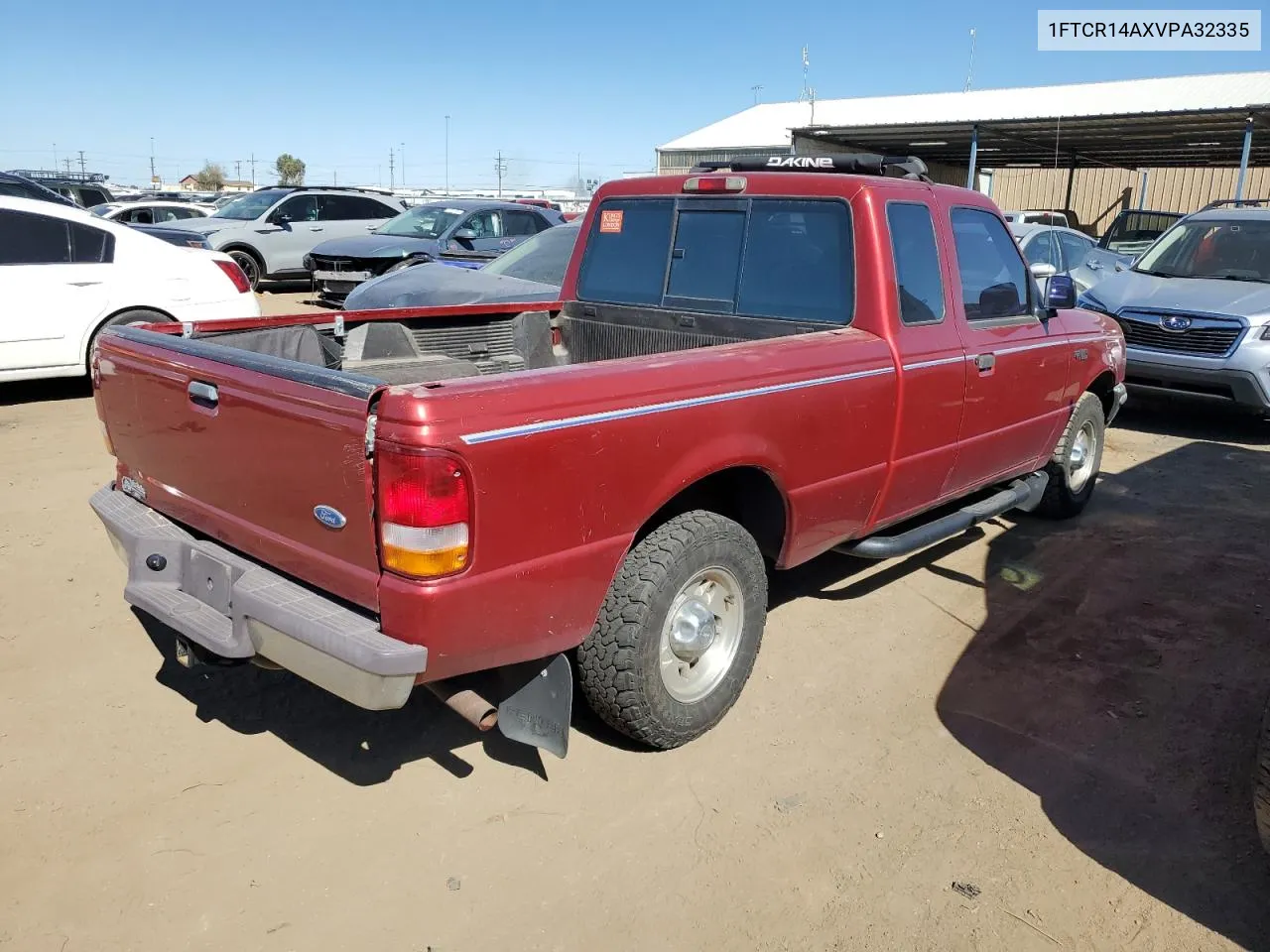 1997 Ford Ranger Super Cab VIN: 1FTCR14AXVPA32335 Lot: 72063584