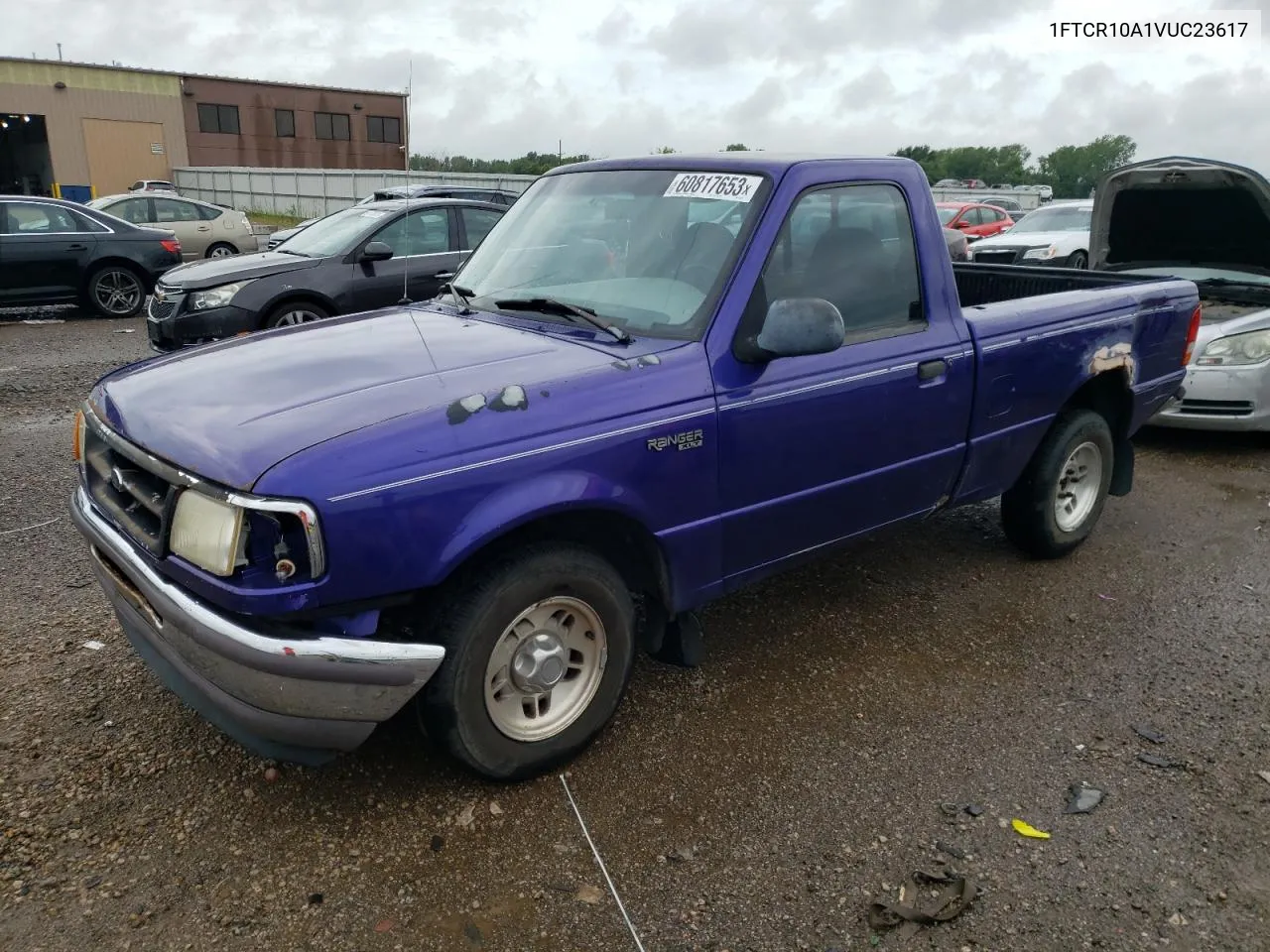 1997 Ford Ranger VIN: 1FTCR10A1VUC23617 Lot: 74183014