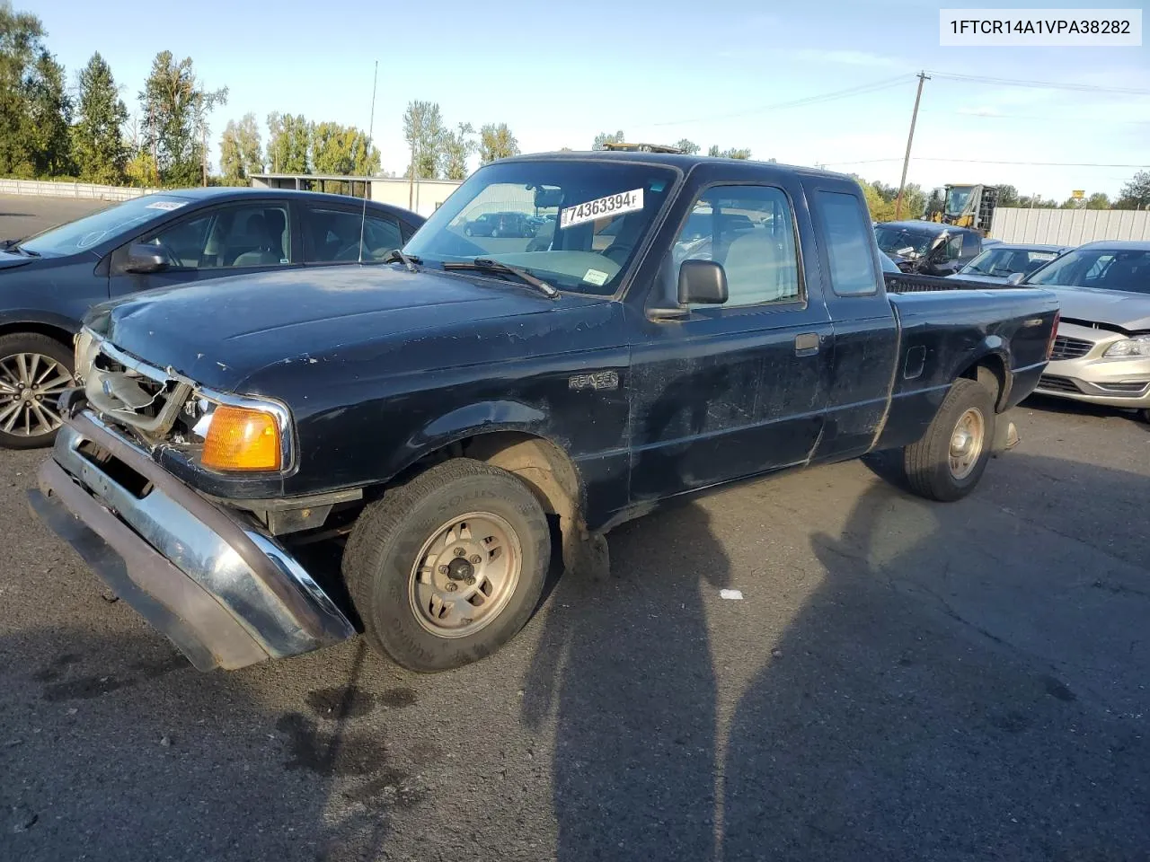 1997 Ford Ranger Super Cab VIN: 1FTCR14A1VPA38282 Lot: 74363394